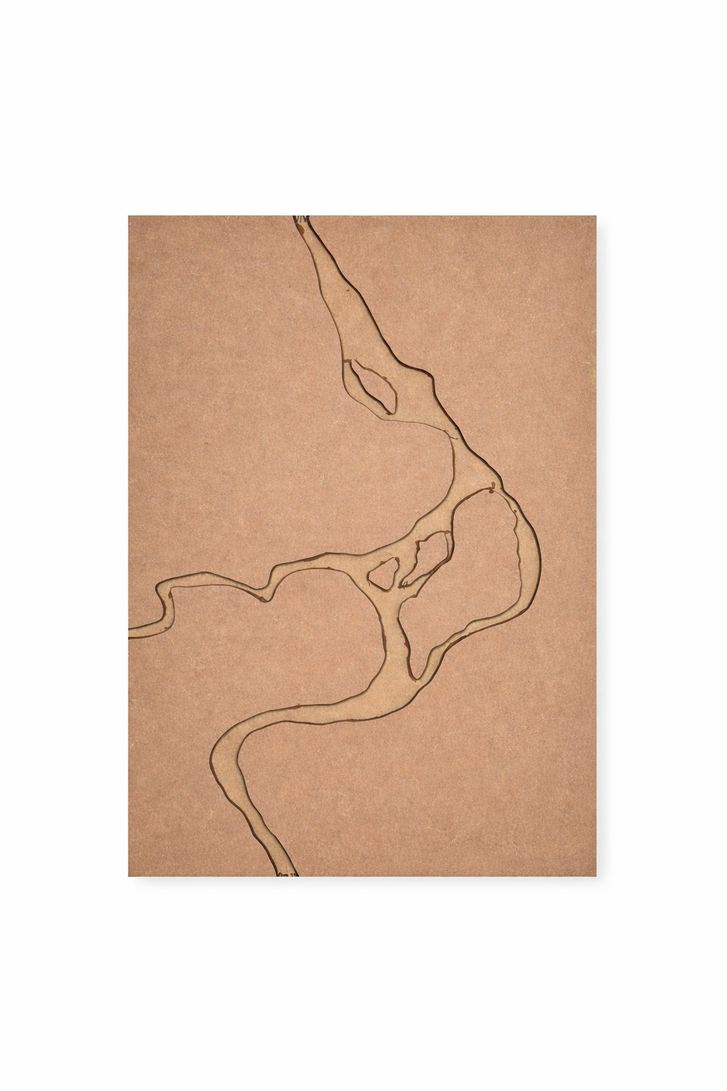 39d8e56f-2f79-47de-bae5-3a104fb8d2b7 Kocha's "River Of Feelings" Art Base for DIY Craft, Ideal For Artists – Without Primer & With White/Black Primer - Image 1