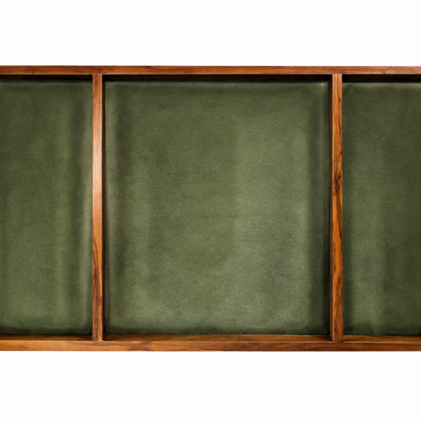 3 Part Teakwood Flower Preservation Frame (Vertical) With HDF Base at Backside