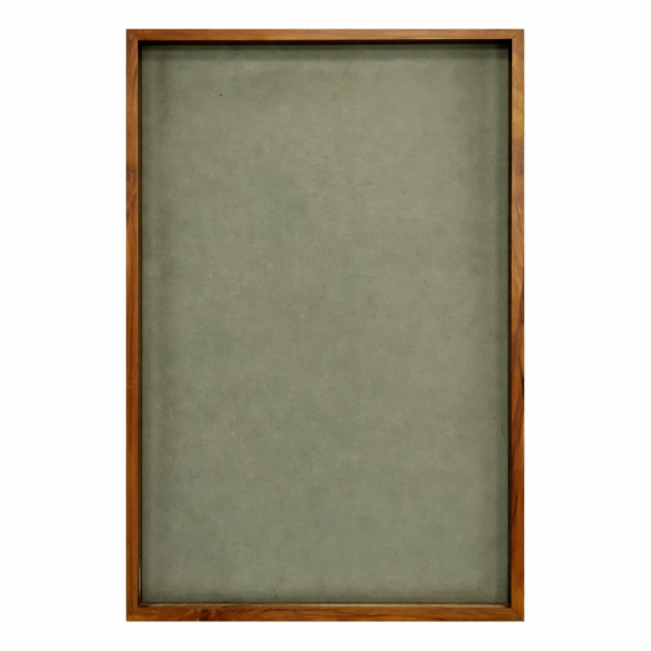 Single Cavity Teakwood Flower Preservation Frame With HDF Base at Backside