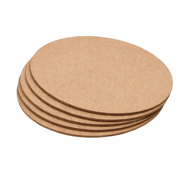 Plain Round Bases For Art - 6mm Thickness - Bulk Quantity - Ideal For Resin Art Workshops