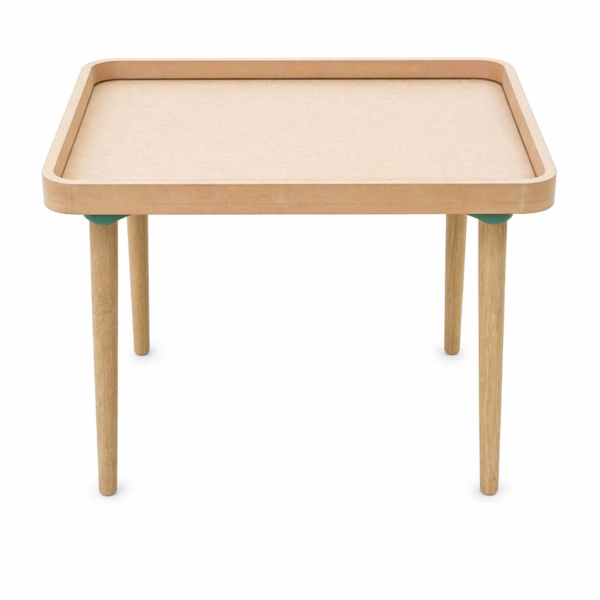 Rounded Rectangular Pond Coffee Table MDF Base for Table Resin Art - White Primer & Black Primer DIY Projects,Hobbies