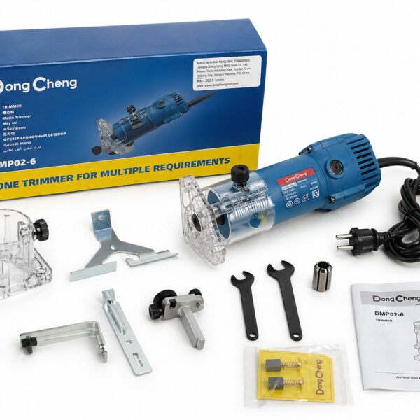 Dong Cheng DMP02-6 Wood Trimmer Machine, 350W, 30000 RPM, 6.35mm Bit Size