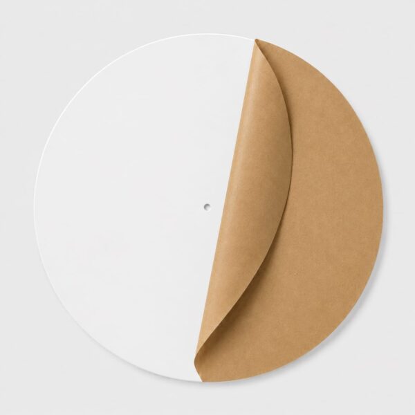 White Acrylic Base For Resin Clock - 3.5mm/5.5mm Thickness - Best For Quality Resin Art