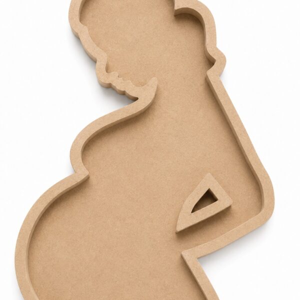 Motherhood Keepsake Frame - Resin Art Base For Baby Keepsake