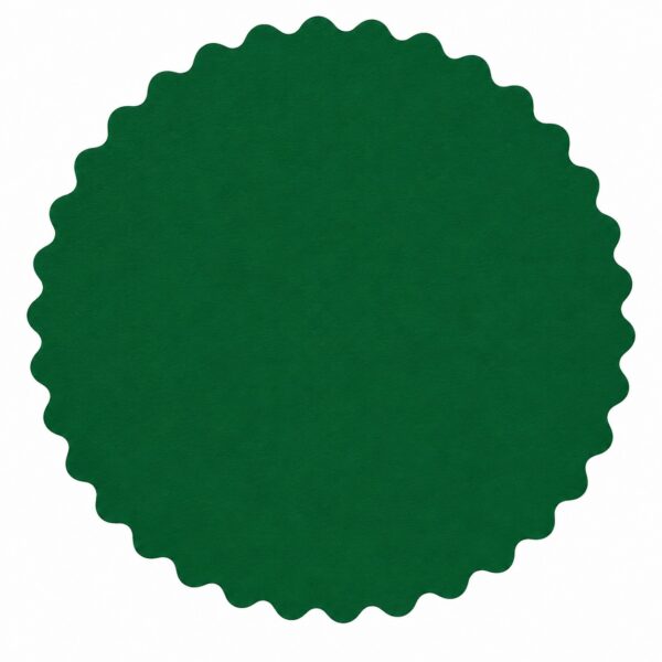 Wavy Round Name Plate and Art Base for Resin Art, DIY and Craft
