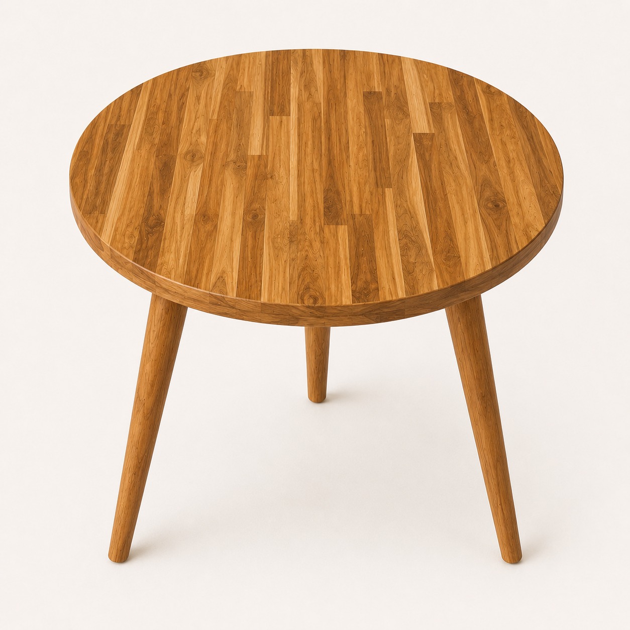 7b8ebeac-f475-4918-bc4b-694e7e58c4b3 Round Teakwood Plain Coffee Table Base for Resin Art - DIY Decor - Image 1