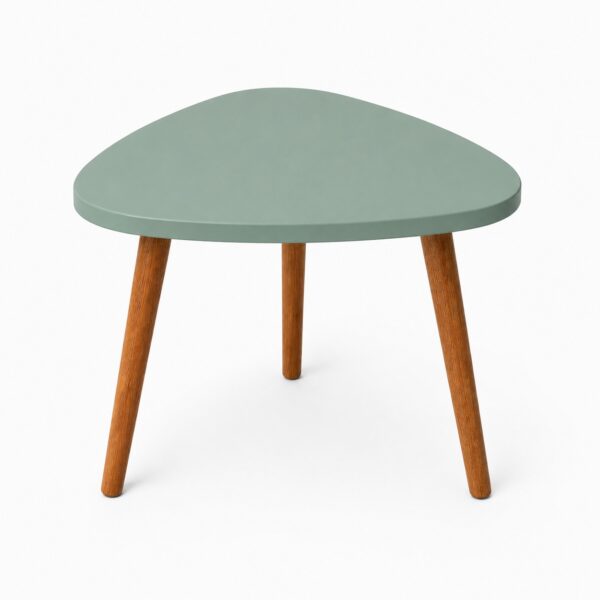 Rounded Triangular Shape HDF Coffee Table Base for Resin Art - DIY Decor